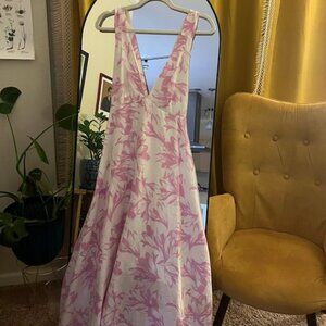 European Linen Maxi Dress